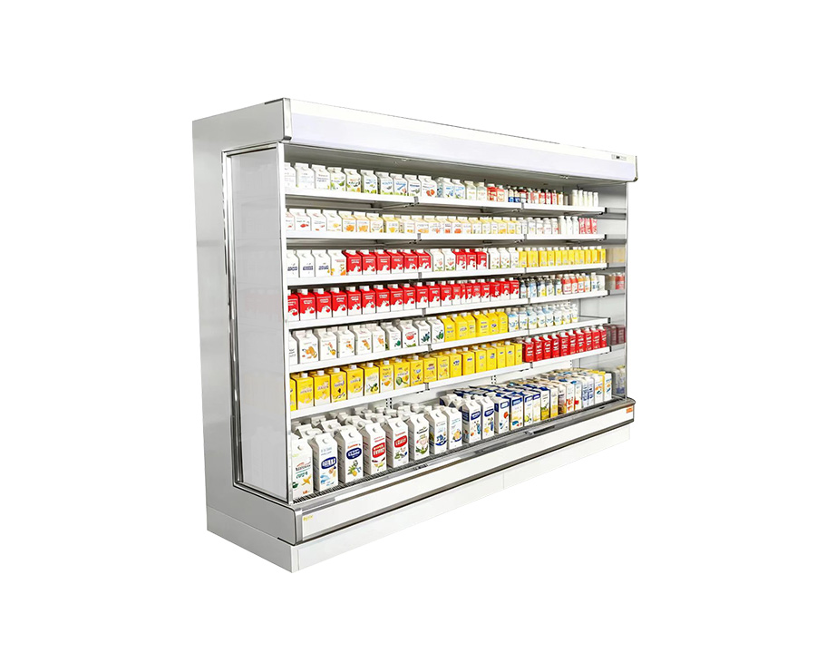 Split-type air curtain cabinet