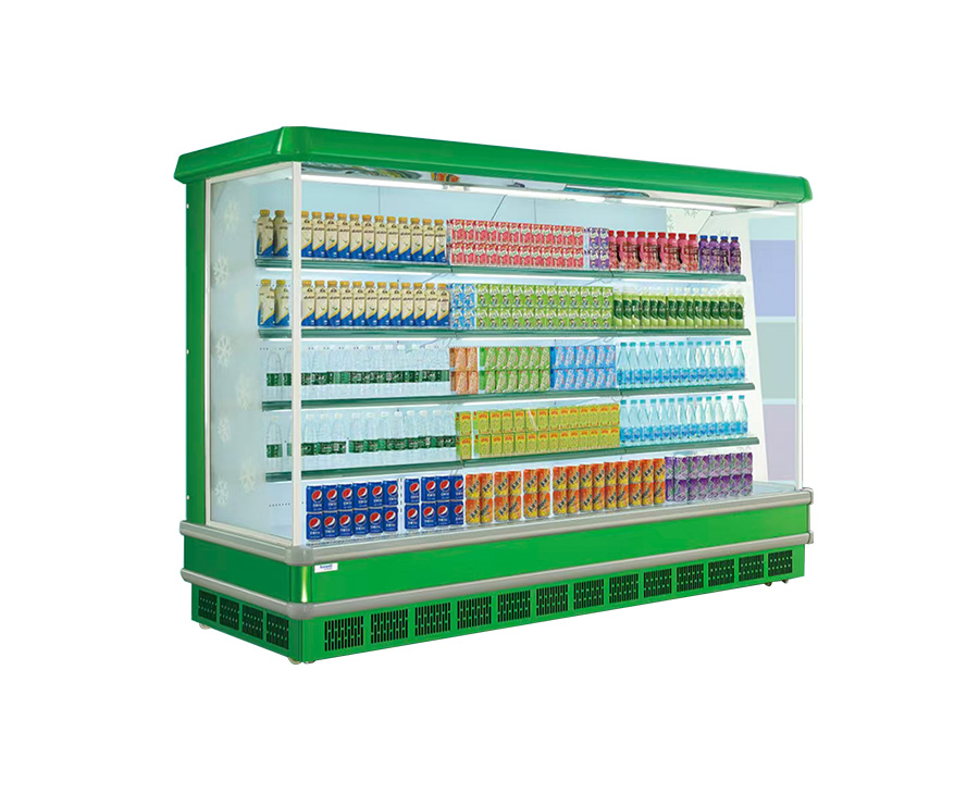 European-style supermarket display cabinet